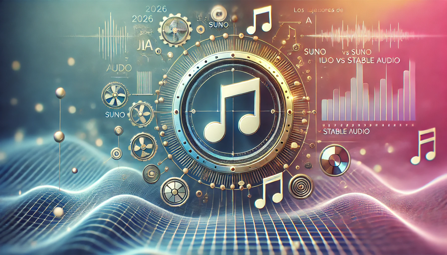 Los Mejores Generadores de Música con IA 2026: Comparativa Suno vs Udio vs Stable Audio