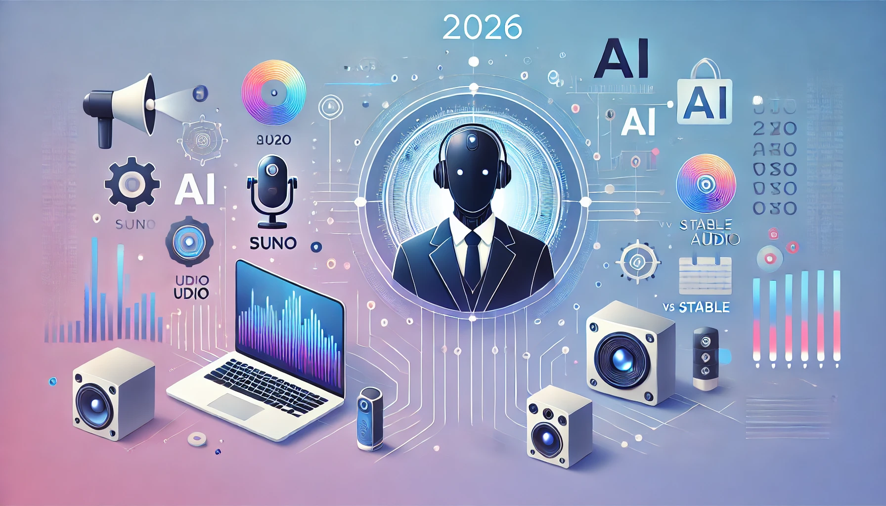 2026년 최고의 AI 음악 생성기: Suno vs Udio vs Stable Audio 비교
