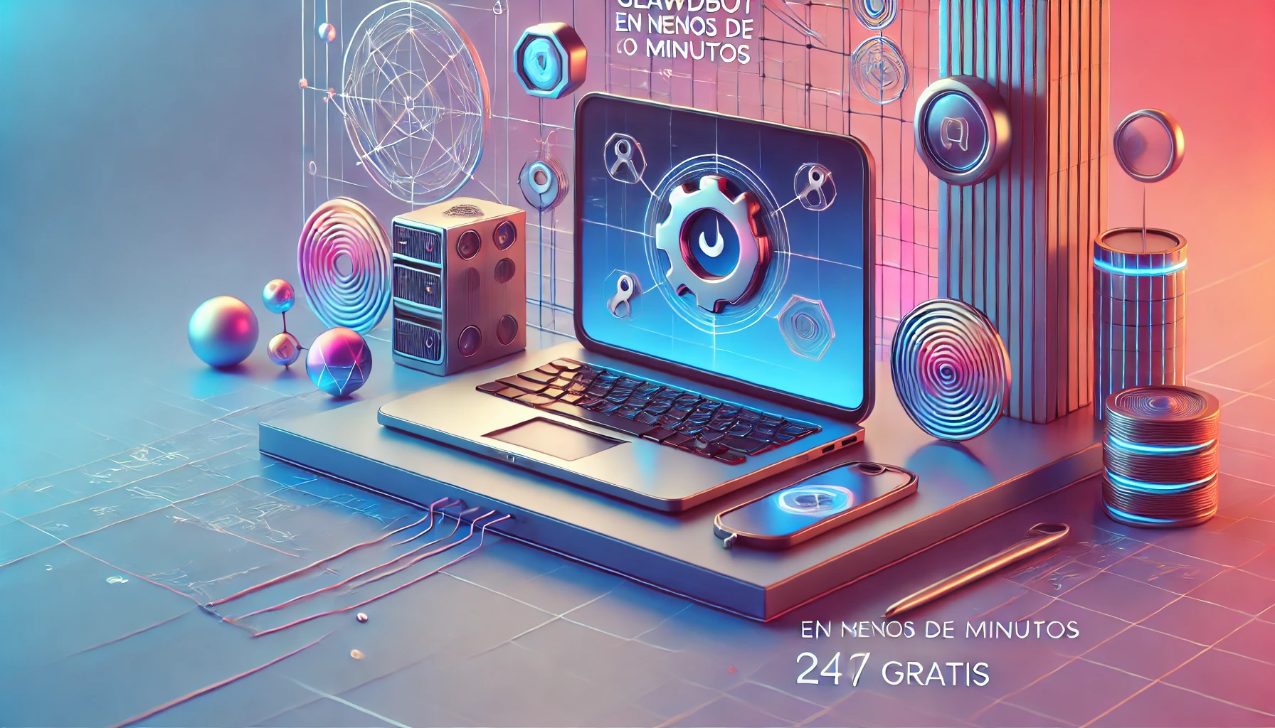 Clawdbot en menos de 2 minutos (HOSTING 24/7 GRATIS)