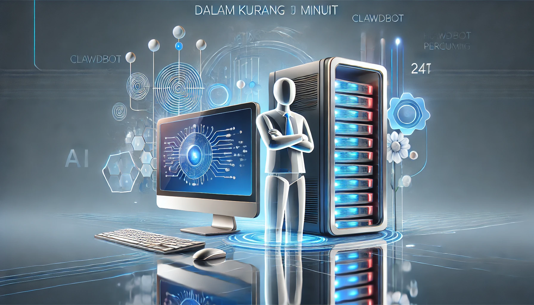 Clawdbot dalam Kurang 2 Minit (HOSTING PERCUMA 24/7)