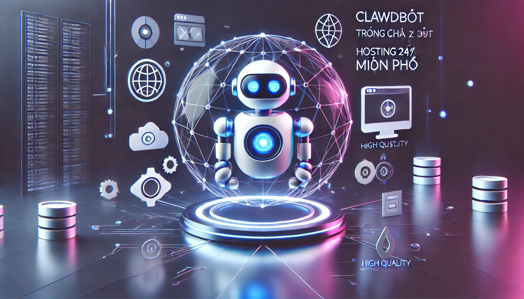 Clawdbot trong Chưa Đầy 2 Phút (HOSTING 24/7 MIỄN PHÍ)