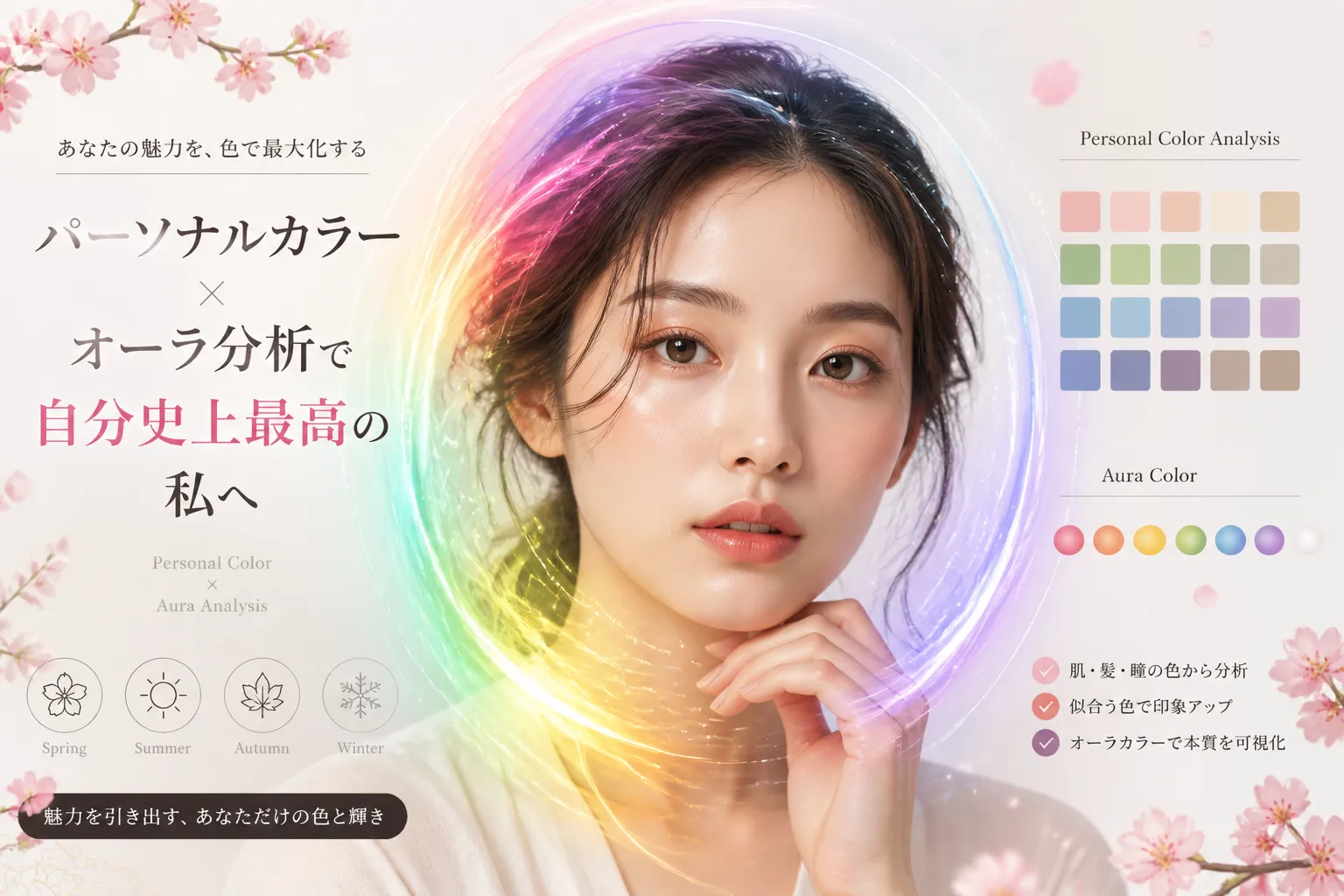 GPT-image-2 で AI 顔相診断 & パーソナルカラー分析 — 2つのバズ活用法を1本で解説