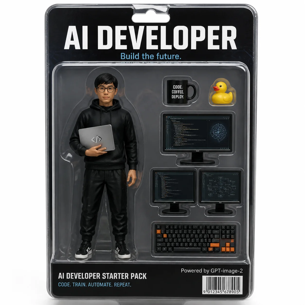 AI Developer Action Figure