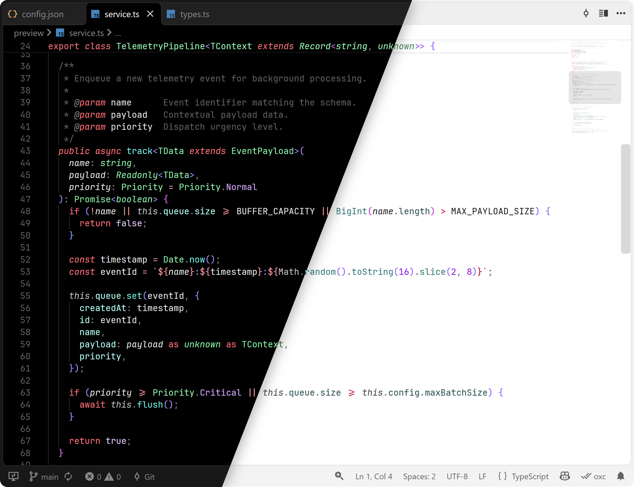 Isolux Pro | Editor Preview