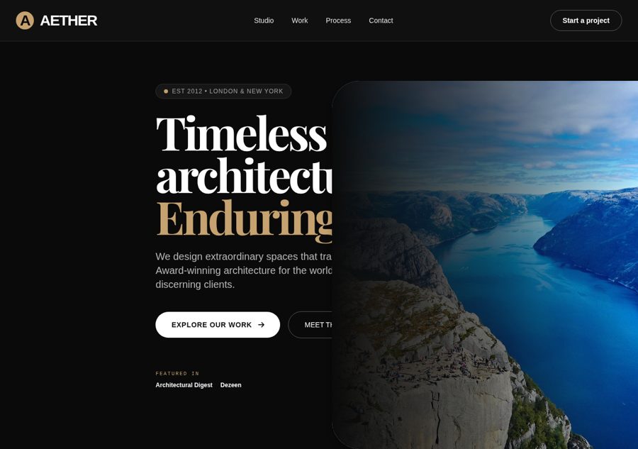 AETHER Architecture