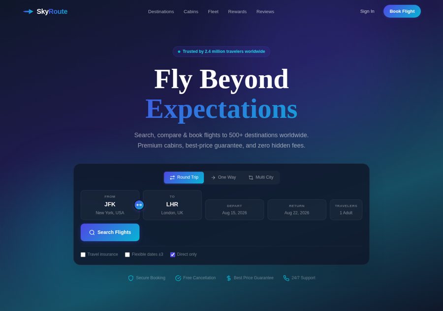 SkyRoute Airlines