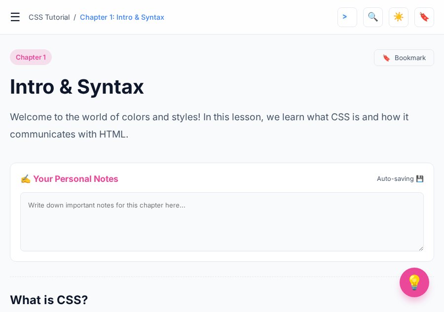 Ultimate CSS — English