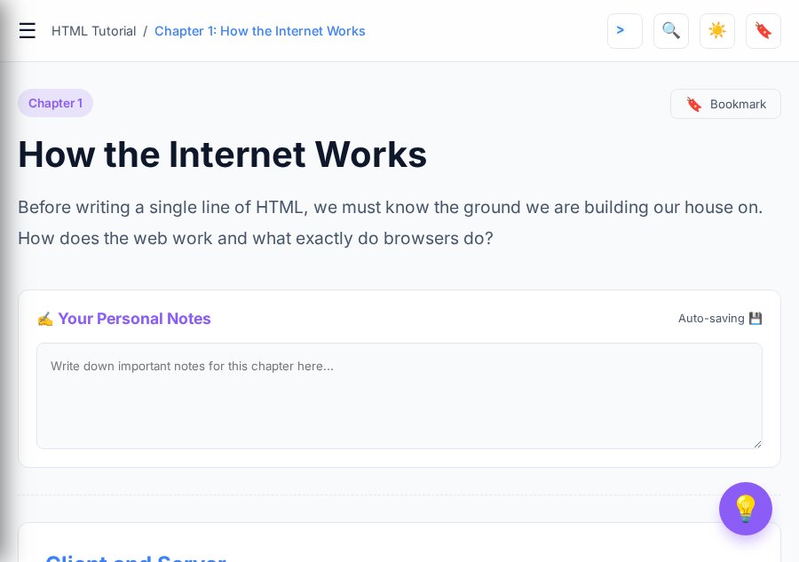 Ultimate HTML — English