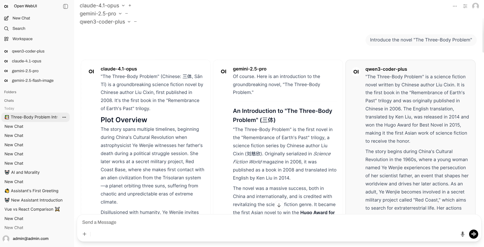Open CoreUI Preview