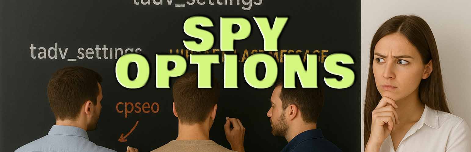 Spy options Spy options banner