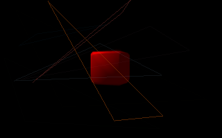 software rendered beveled cube