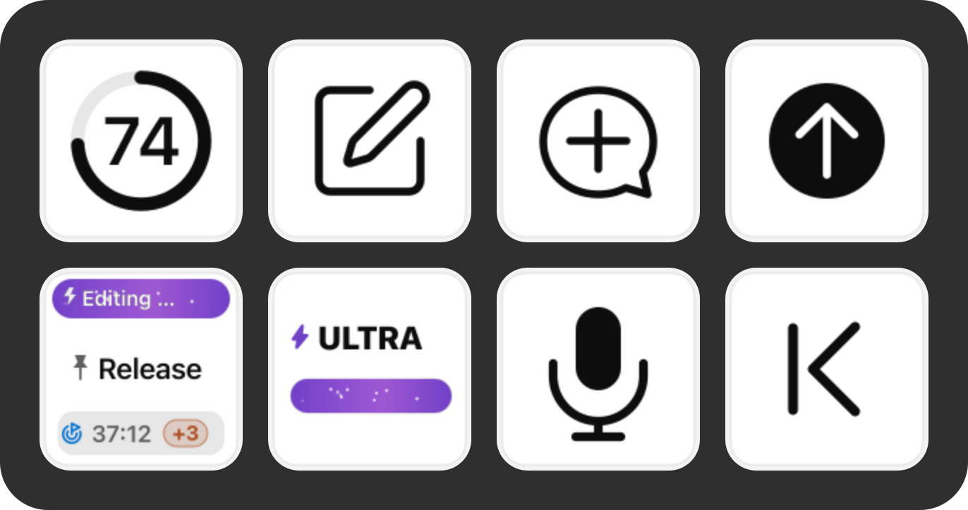ThreadDeck dashboard in light appearance