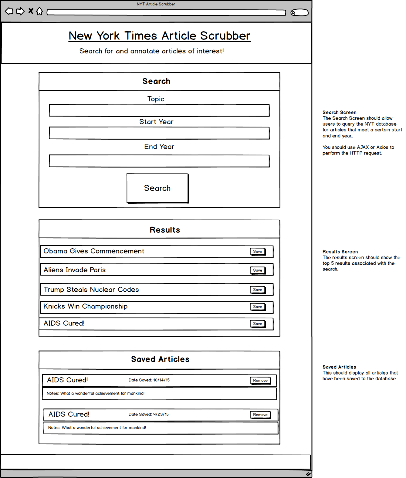 component layout