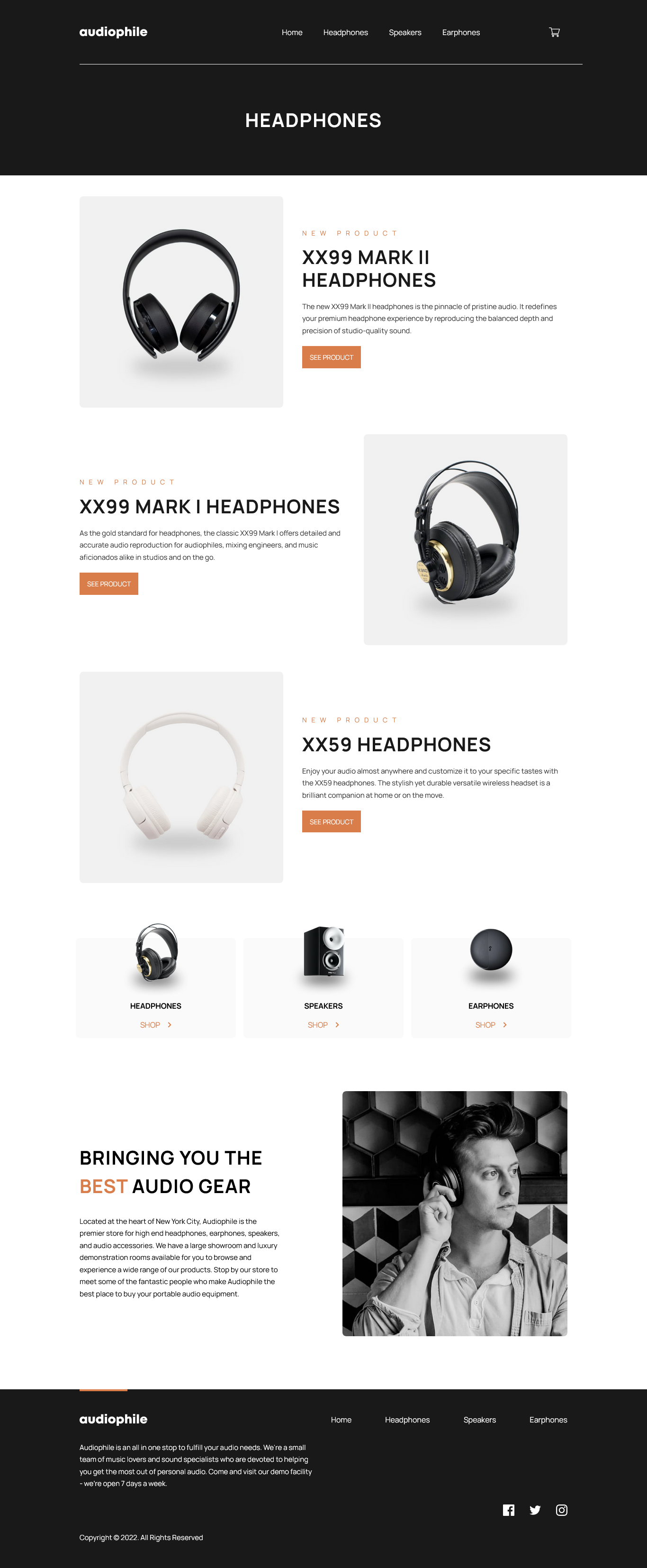 headphones page desktop