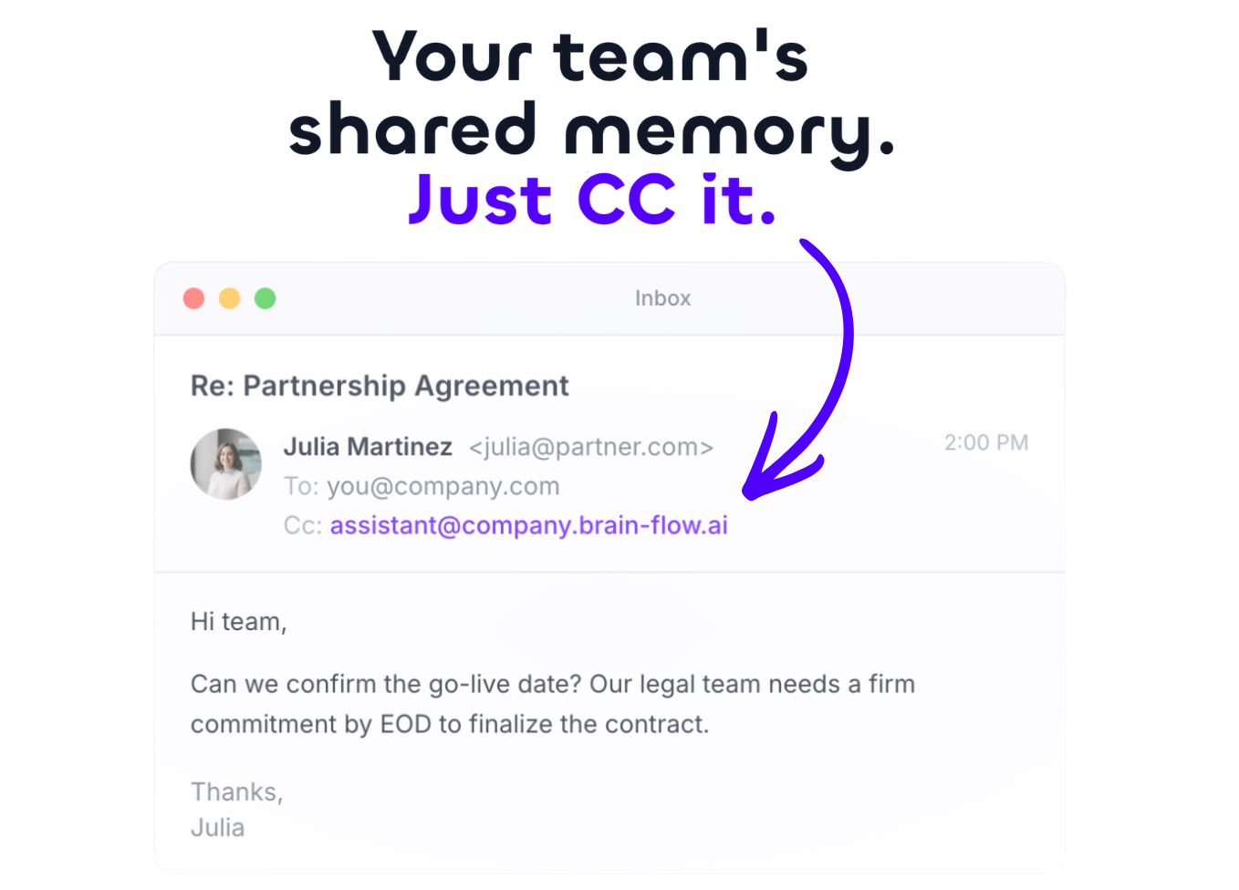 Include in CC