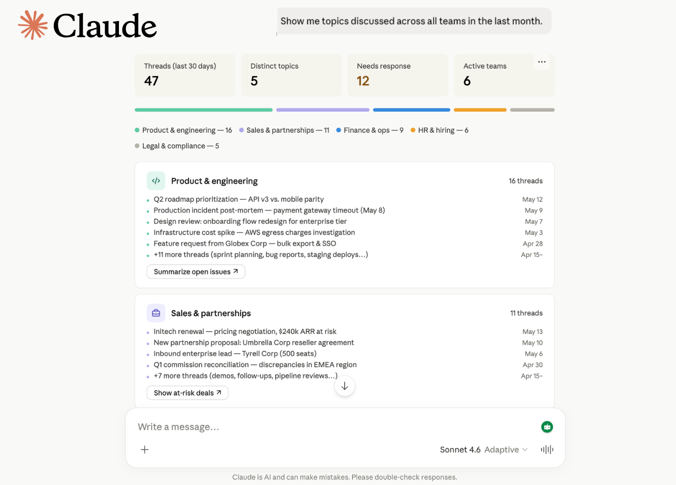 Query your team memory