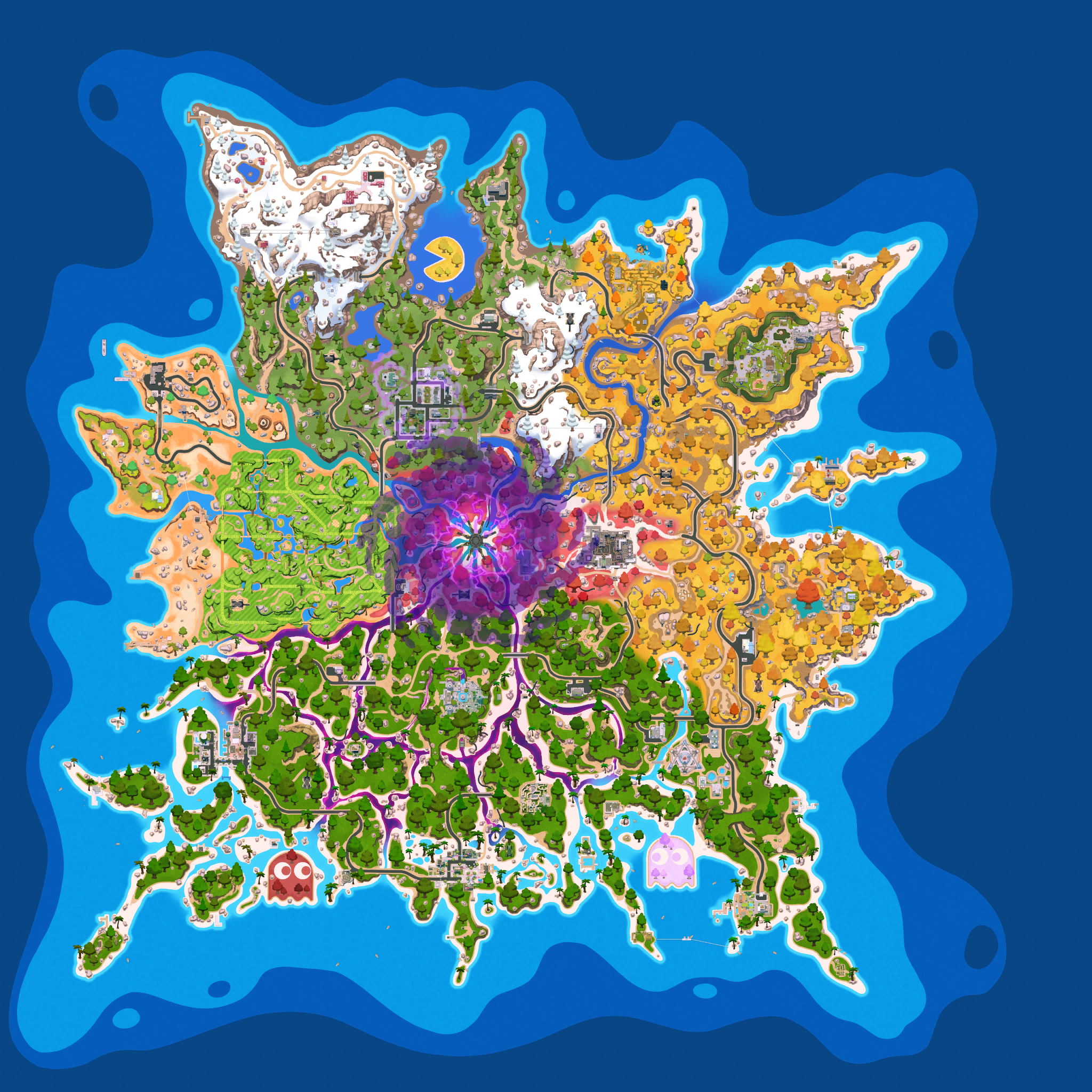 Fortnite map