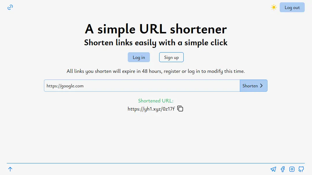 imagen del proyecto url-shortener