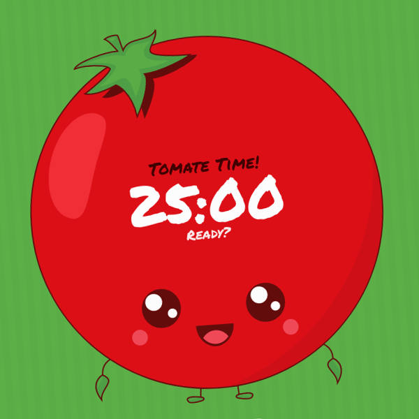 Screenshot of Pomodoro Timer.