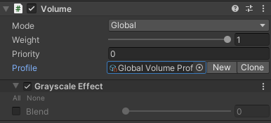 Add Grayscale to Volume