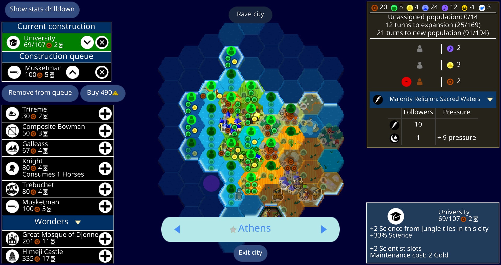 Screenshot 2 of Unciv — opens full size