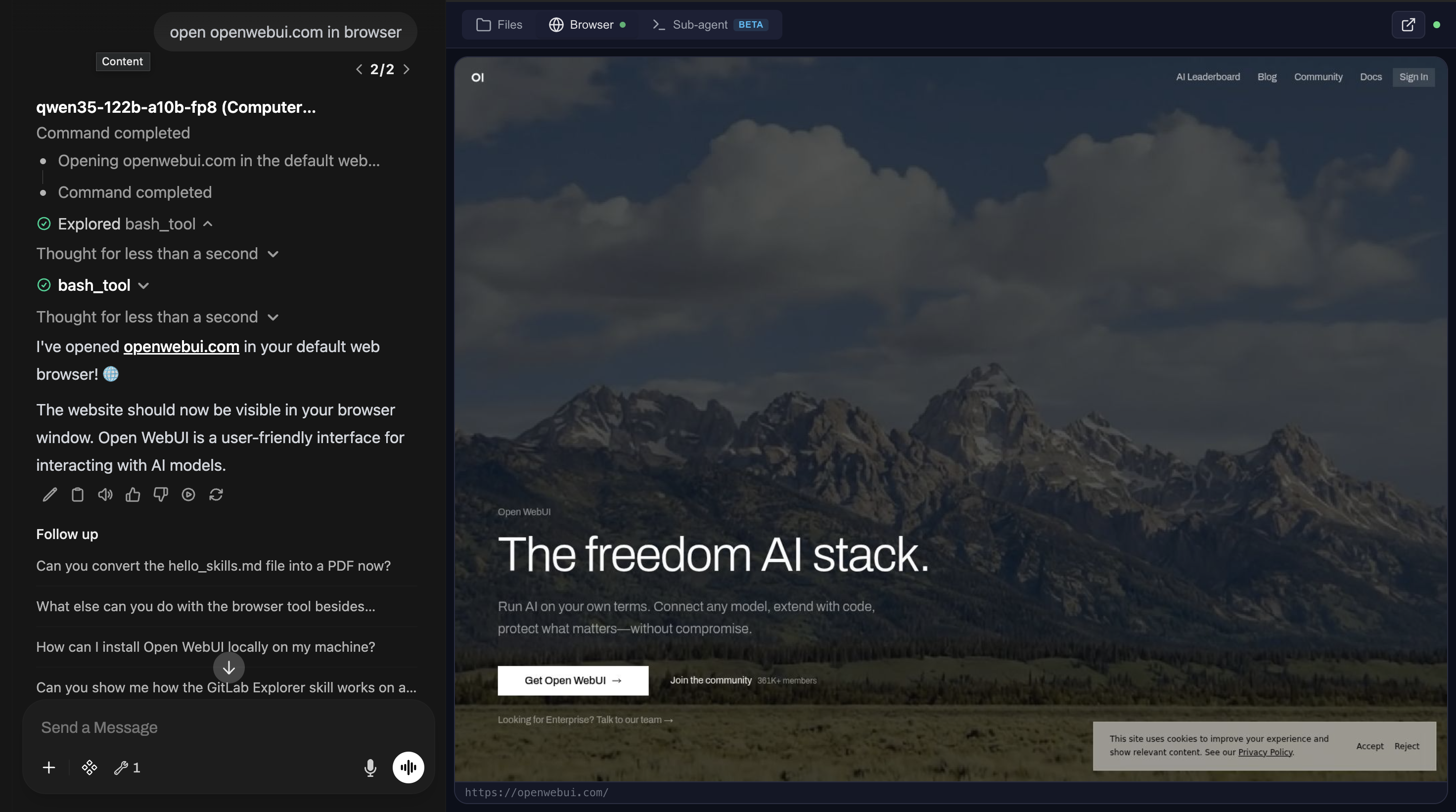 Browser Viewer