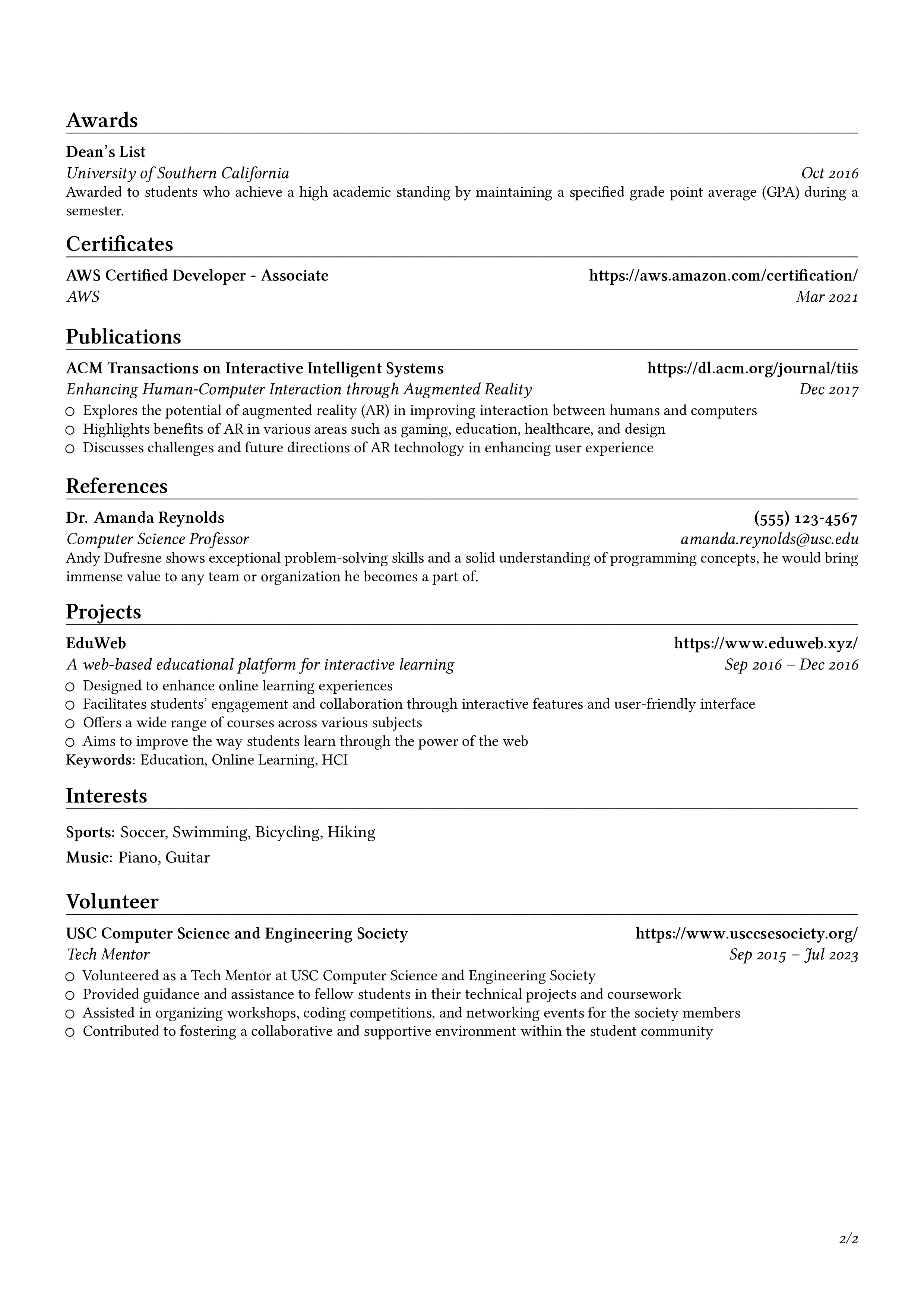 Software Engineer Page 2