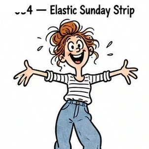 #FA-034 Elastic Sunday Strip