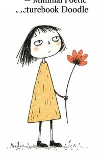 #FB-010 Minimal Poetic Picturebook Doodle