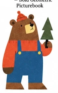 #FB-011 Bold Geometric Picturebook