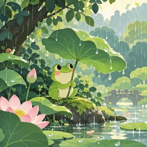 #FB-033 Forest Children Storybook Illustration