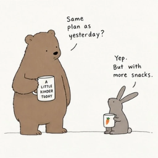 #FB-036 Liz Climo Minimal Animal Cartoon Storybook