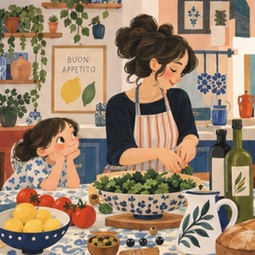 #FB-040 Felicita Sala Cozy Kitchen & Nature Storybook