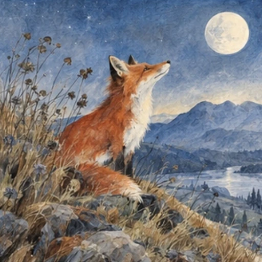 #FB-042 Jackie Morris Luminous Wildlife Watercolor Storybook