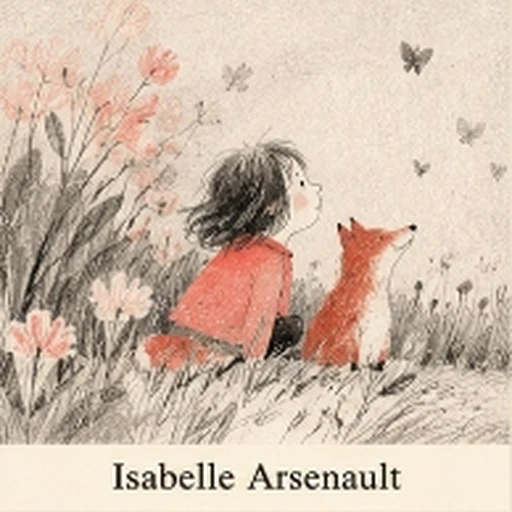 #FB-047 Isabelle Arsenault Poetic Pencil & Gouache Storybook