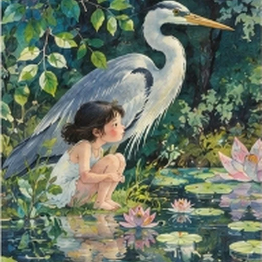 #FB-063 Mariachiara Di Giorgio Luminous Atmospheric Water & Nature Storybook