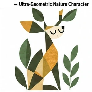 #FC-008 Ultra-Geometric Nature Character