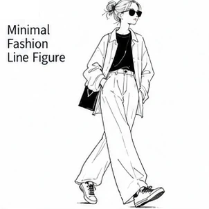 #FD-003 Minimal Fashion Line Figure