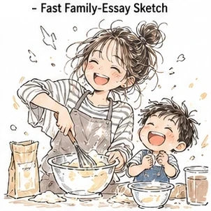#FD-023 Fast Family-Essay Sketch