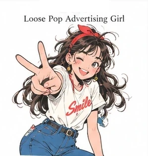 #FD-033 Loose Pop Advertising Girl
