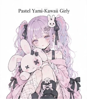 #FD-039 Pastel Yami-Kawaii Girly