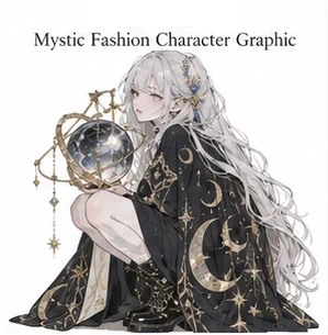 #FD-041 Mystic Fashion Character Graphic