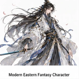 #FE-017 Modern Eastern Fantasy Character