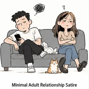 #FE-025 Minimal Adult Relationship Satire