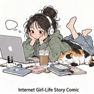 #FE-028 Internet Girl-Life Story Comic