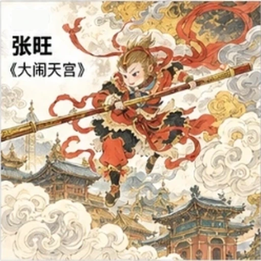 #FE-040 Digital Chinese Gongbi Fantasy