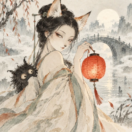 #FE-059 Airy Chinese Ink Fantasy Animation