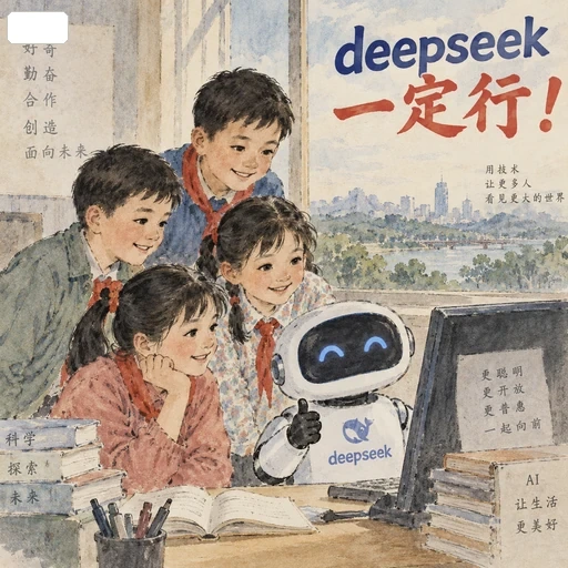 #FE-064 1980s-1990s Chinese Textbook Illustration