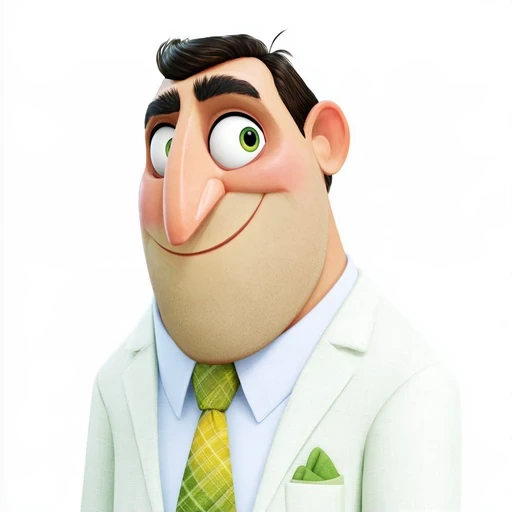 #FF-001 Stylized 3D Cartoon Personality