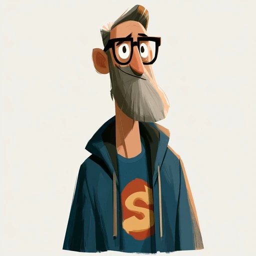 #FF-002 Stylized Graphic 2D Animation Character
